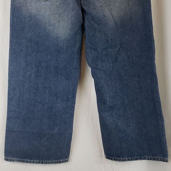 Zara Women's 4 Relaxed Blue Jeans - Picture 11 of 13